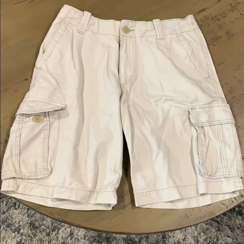 Size 31 light tan cargo shorts from Aeropostale